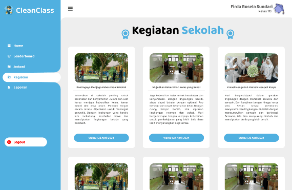 Screenshot CleanClass - Classroom Management System #2