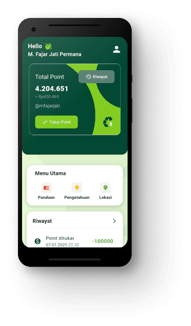 Screenshot Trash Transform - Smart Waste Management Mobile Application #2
